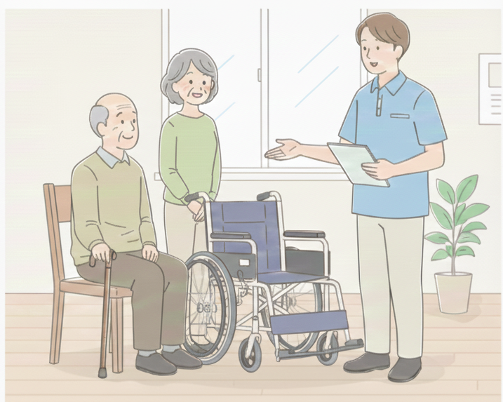 在宅介護での車いすの選び方