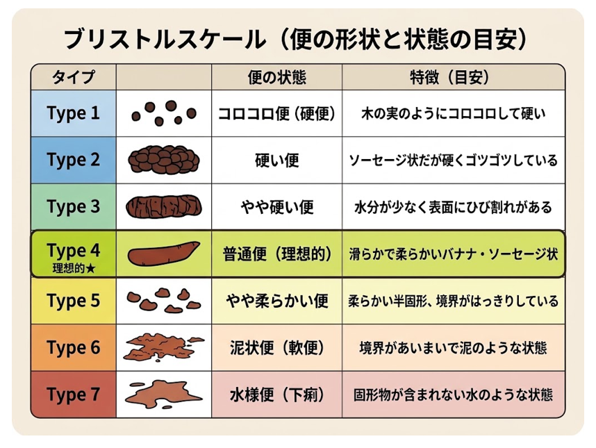 ブリストル便形状スケール（BSFS）
