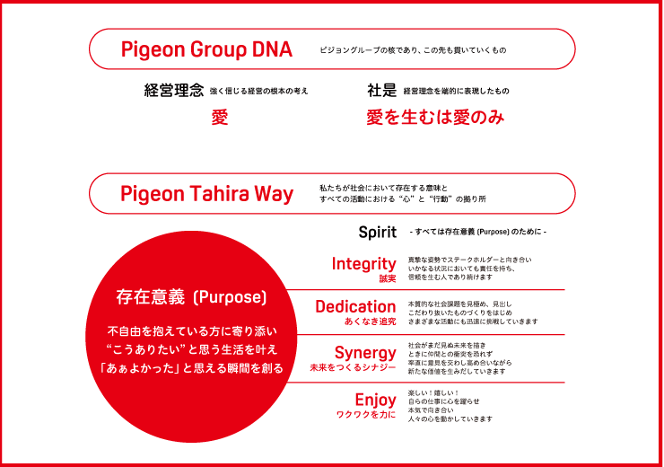 Pigeon Group DNA・Pigeon Tahira Way